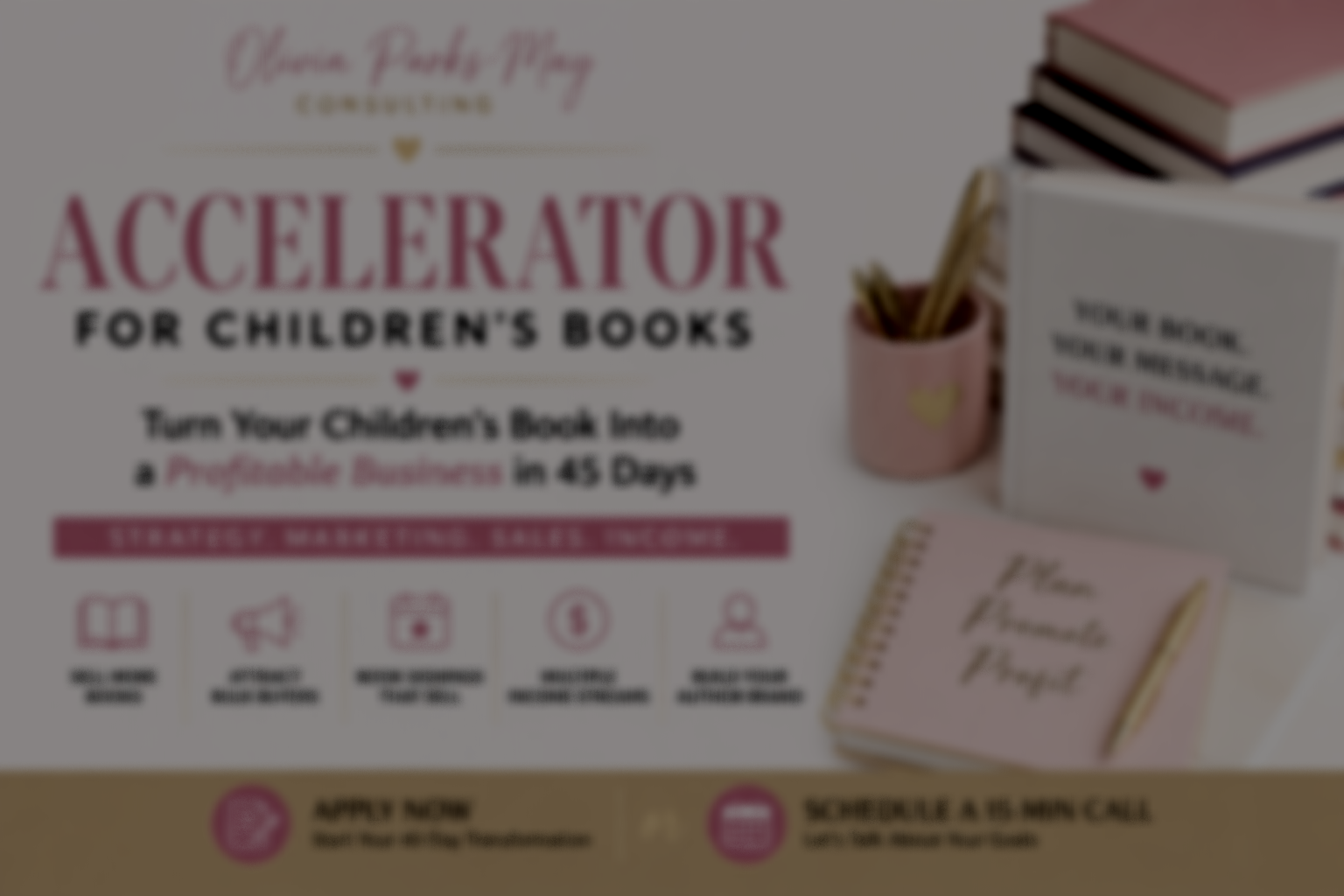 Accelerator for Children's Book. 