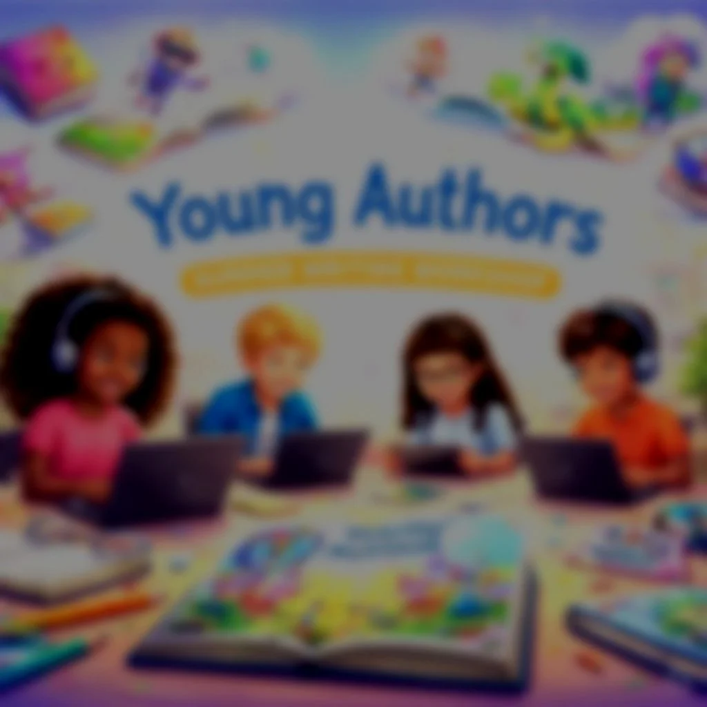Young Author's Publishing Workshop promotion
