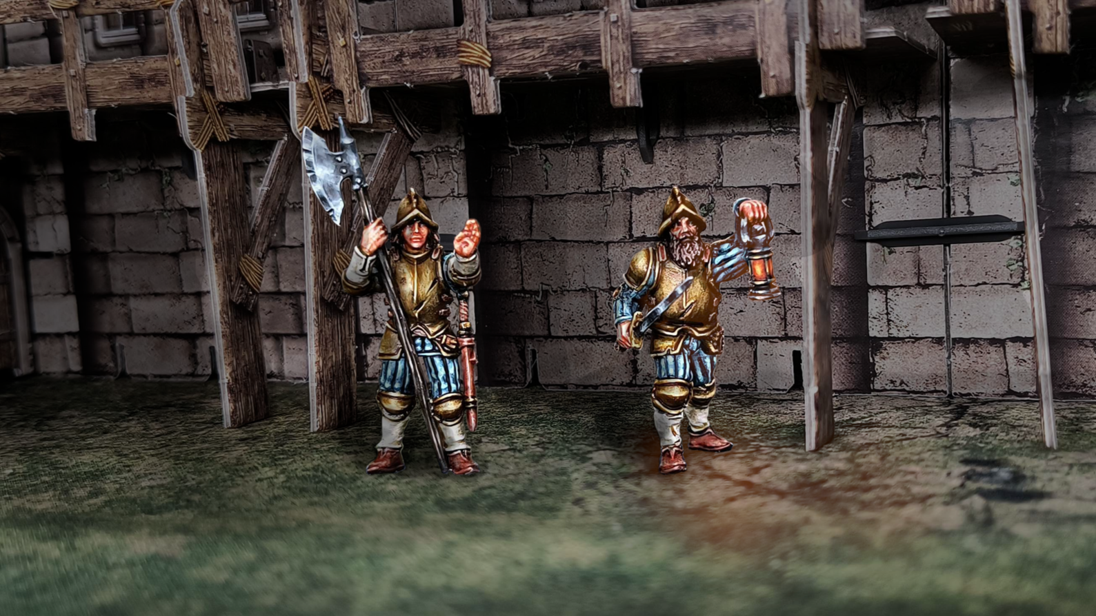 Eliana and Martyn spot something untoward on the dark streets of Attadret!