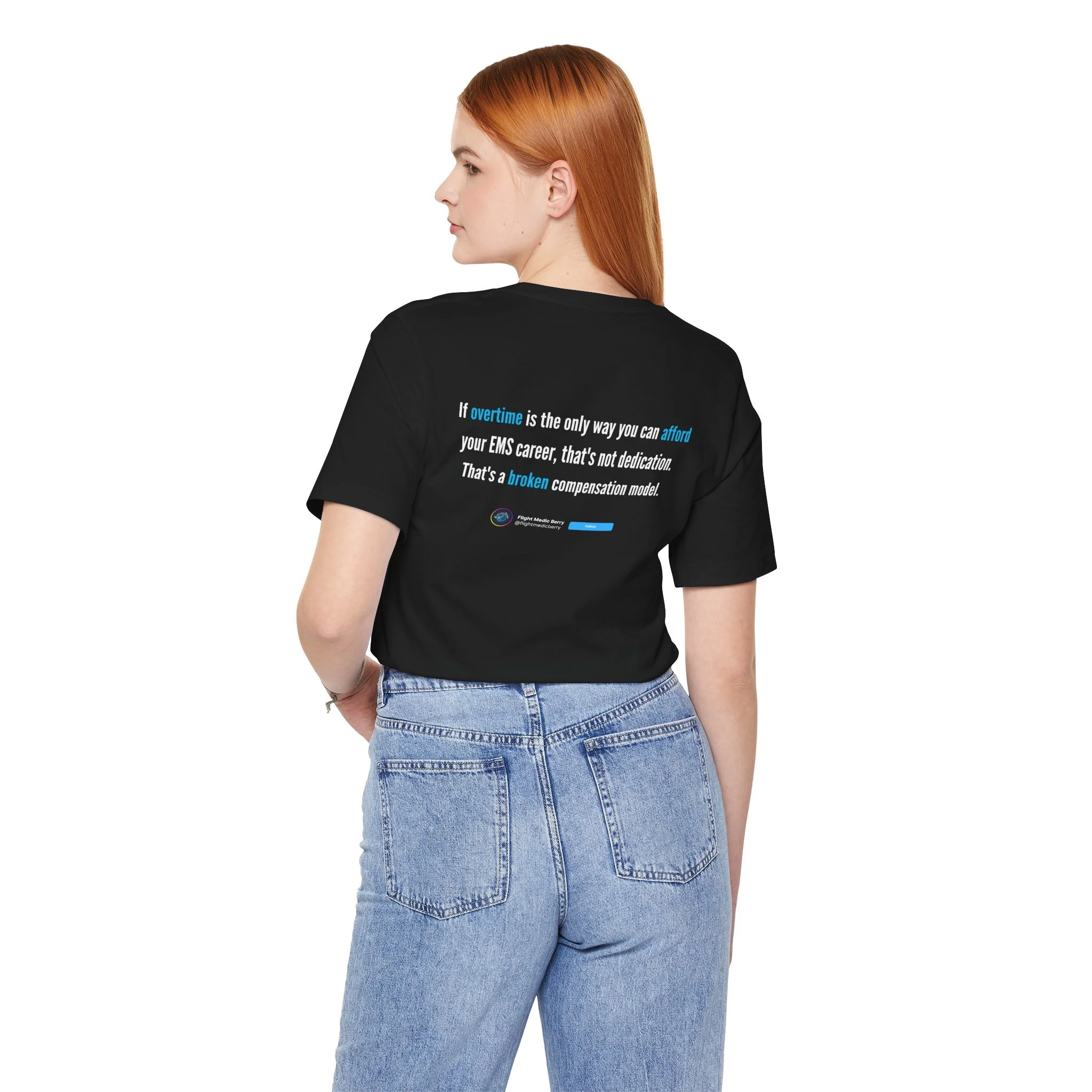 The Overtime Trap Tee | Flight Medic Berry