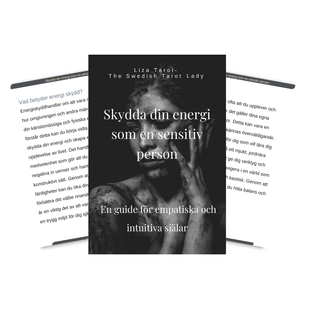 Skydda din energi som en sensitiv person eBook Liza Tarot freebie