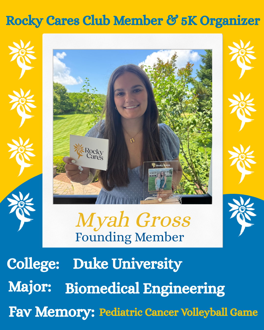 2025 Inaugural Recipient - Myah Gross