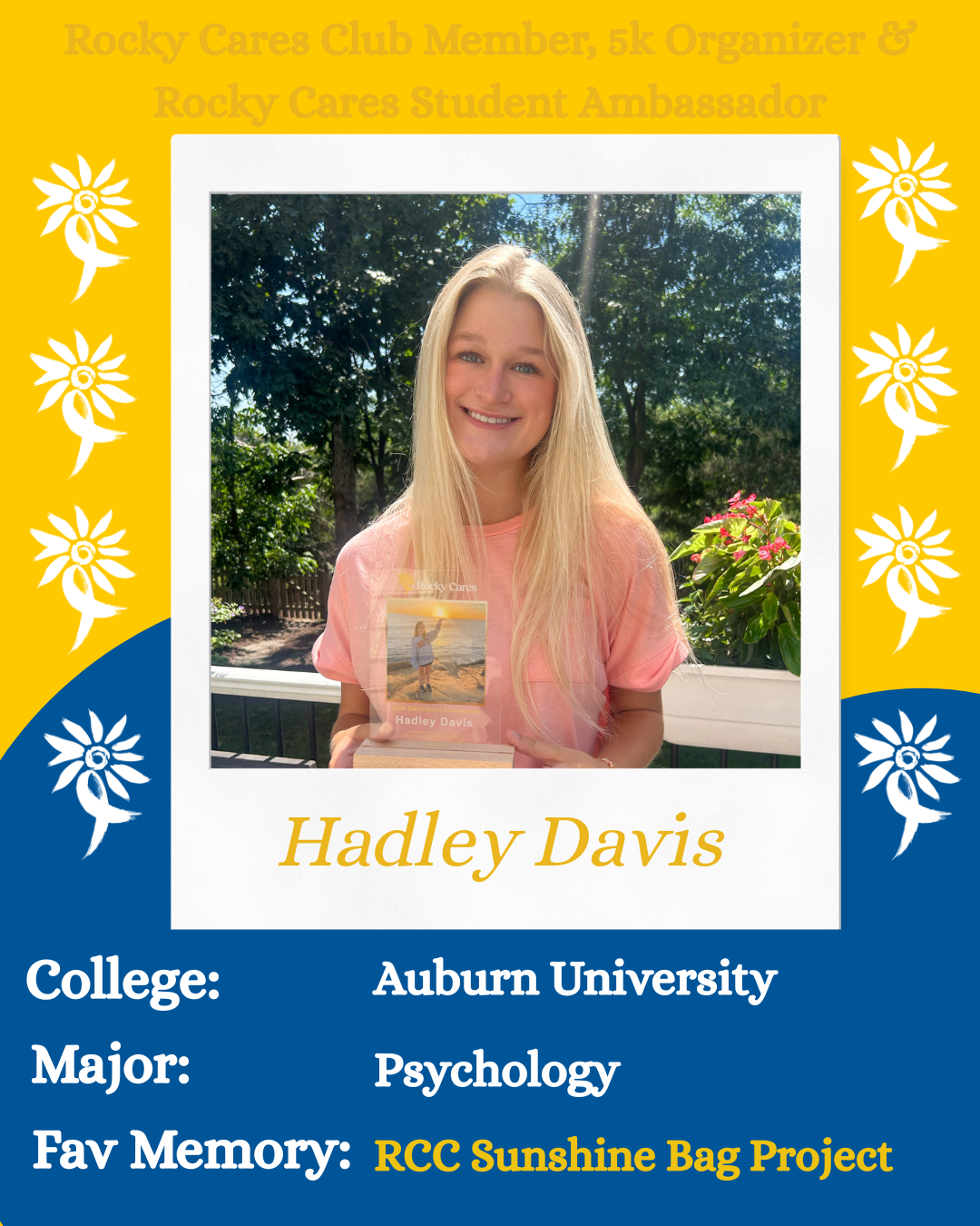 2026 Recipient - Hadley Davis