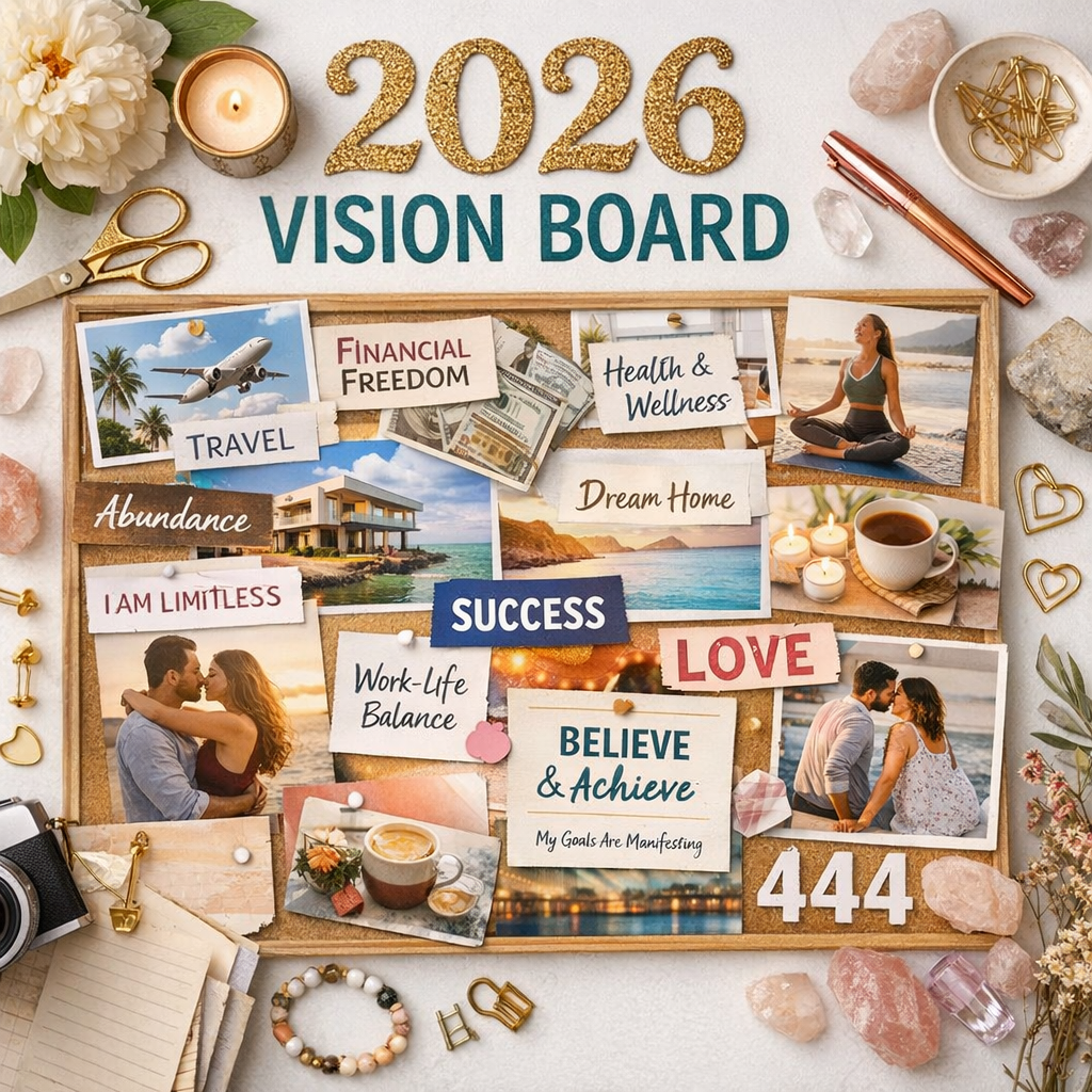 2026 Vision Board: How to Create a Powerful Vision Board That Actually Works
