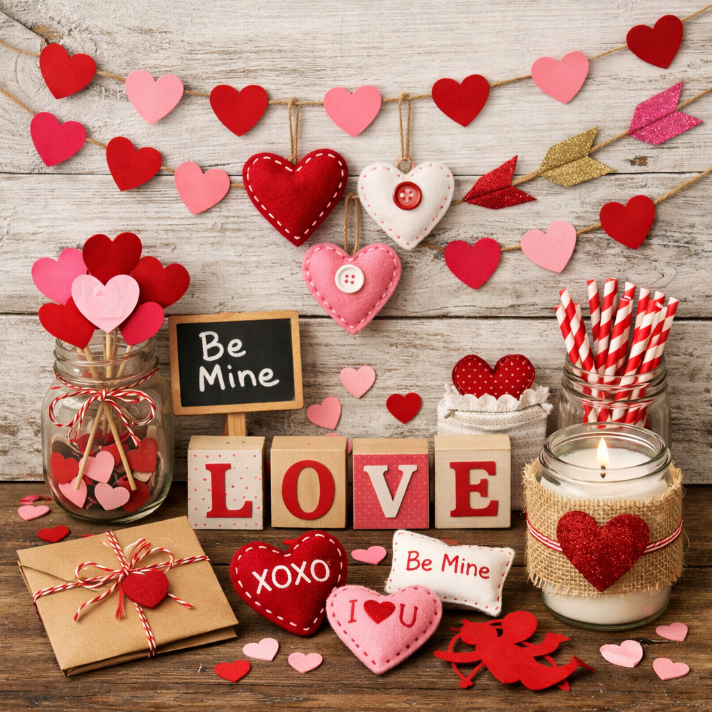 DIY Valentine’s Decorations: Easy, Affordable, and Stylish Ideas for Every Space
