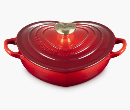 Le Creuset Signature Cast Iron Heart Cocotte