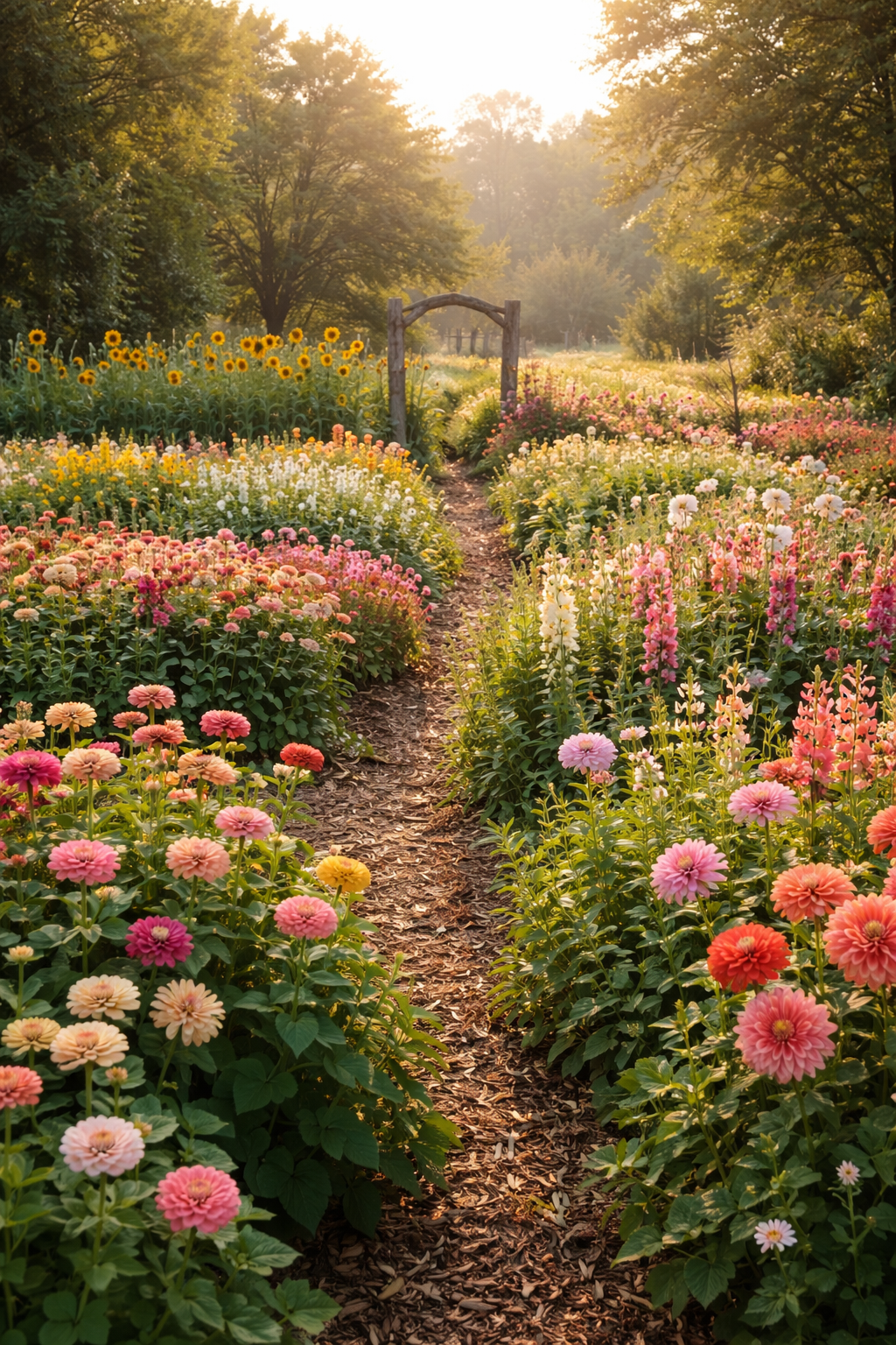 cut flower garden