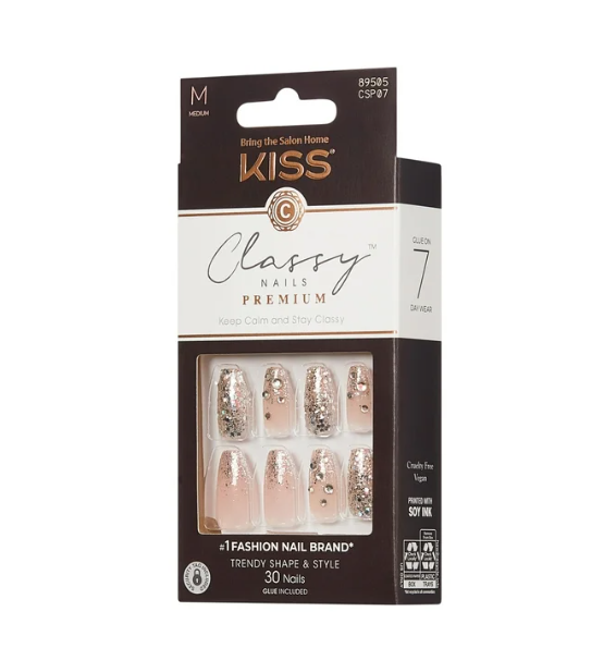 KISS Coffin Press On Nails