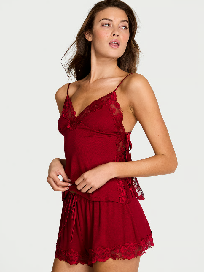 Victoria’s Secret SoSoft Ribbed Lace Set