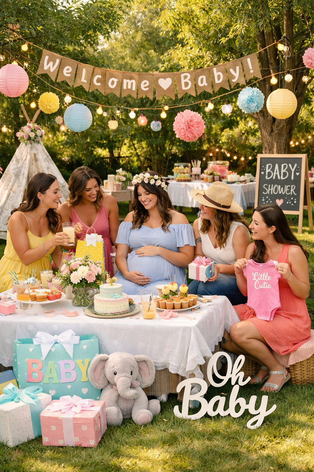 summer baby shower themes