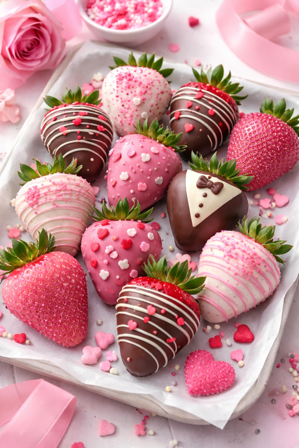 valentines strawberries ideas