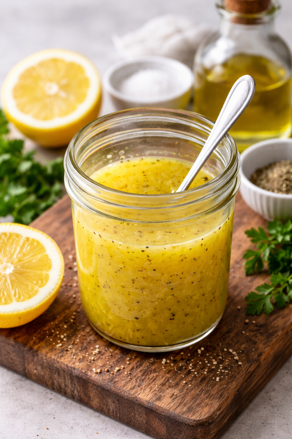lemon vinaigrette dressing recipe