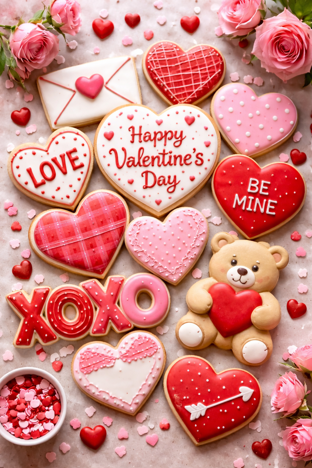 valentines day cookies