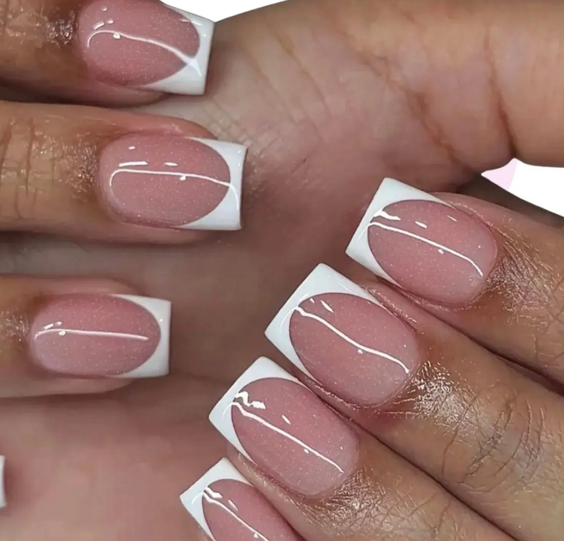 Pressicure French Tip Press On Nails