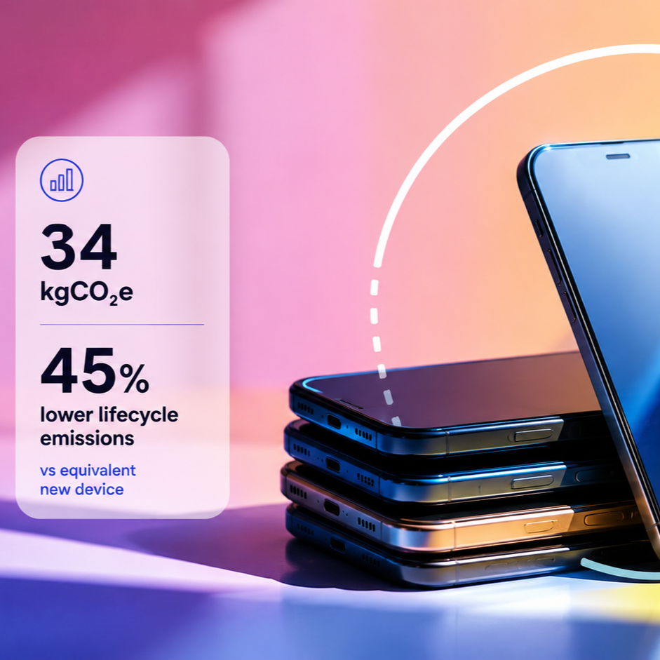 Refurbished mobile phones, quantified
