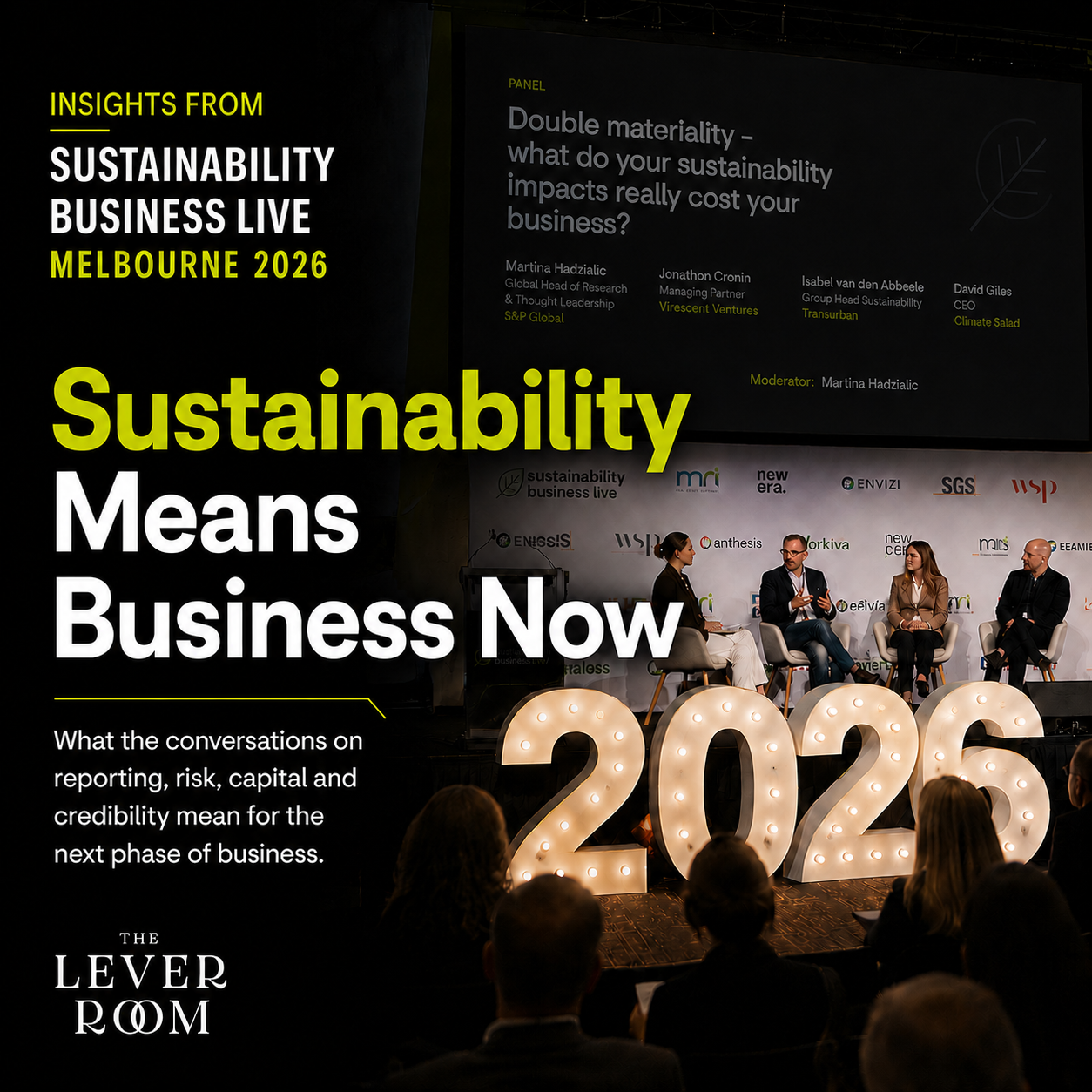 Sustainability Means Business Now