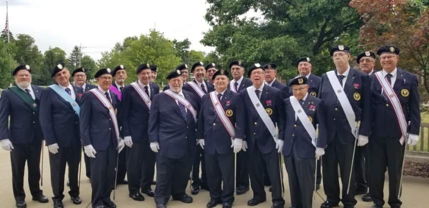 4th Degree Color Guard at St. Gertrude