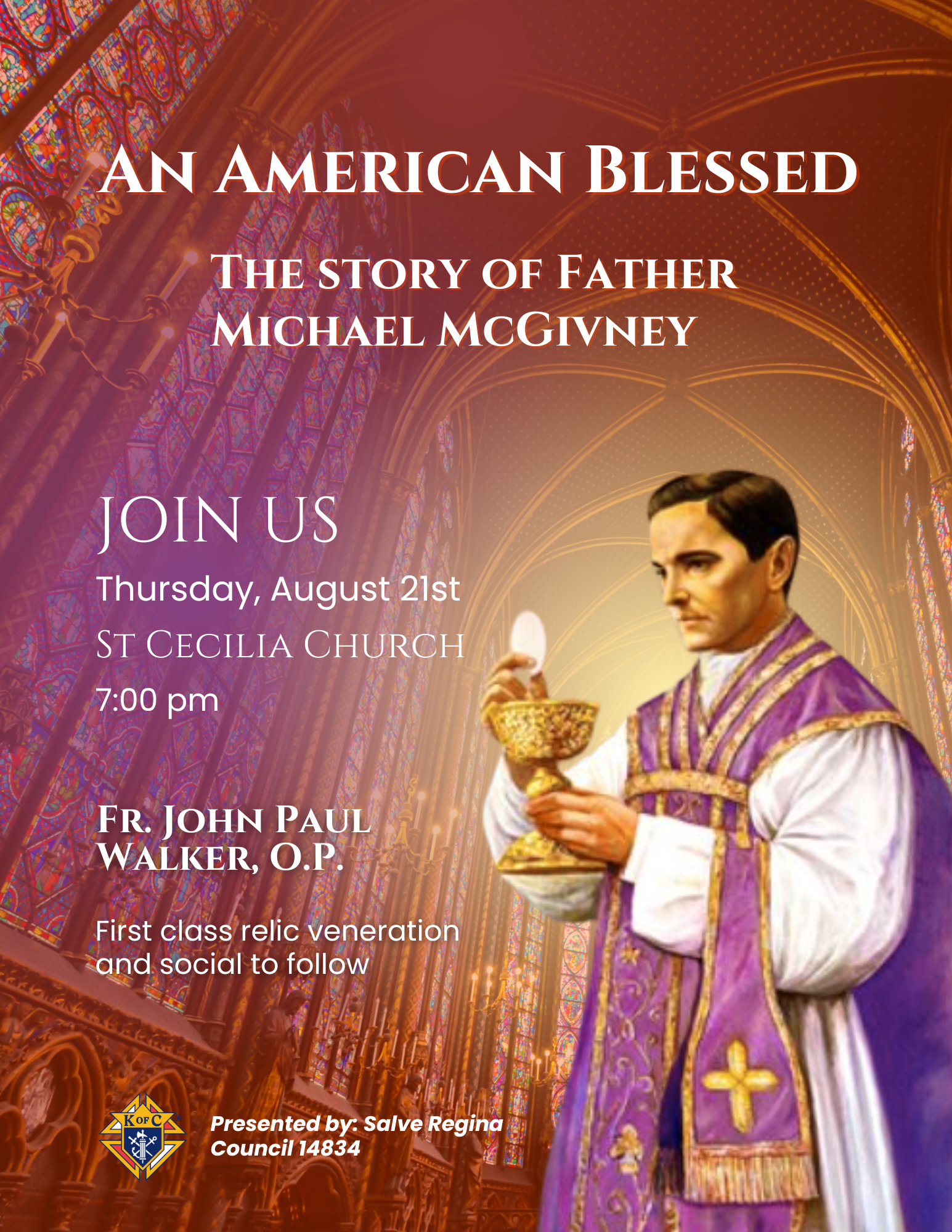 An American Blessed: The Story of Father Michael McGivney