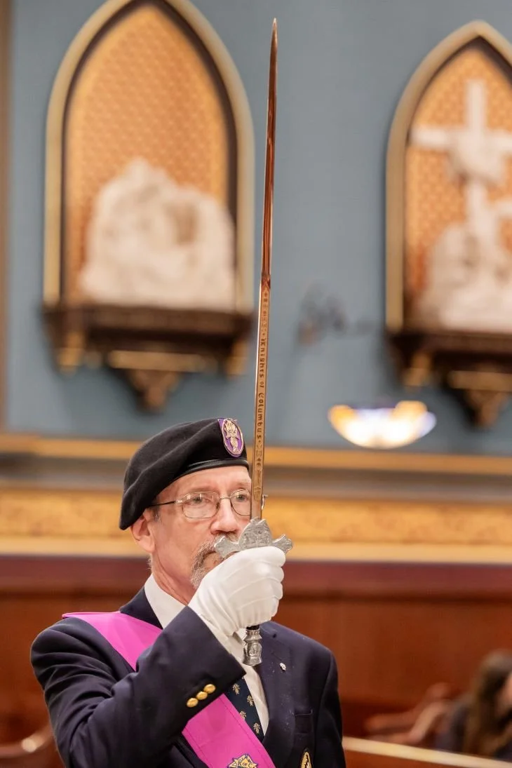 SK Nastold at St. Francis Xavier for SK Kollar's  wedding. 