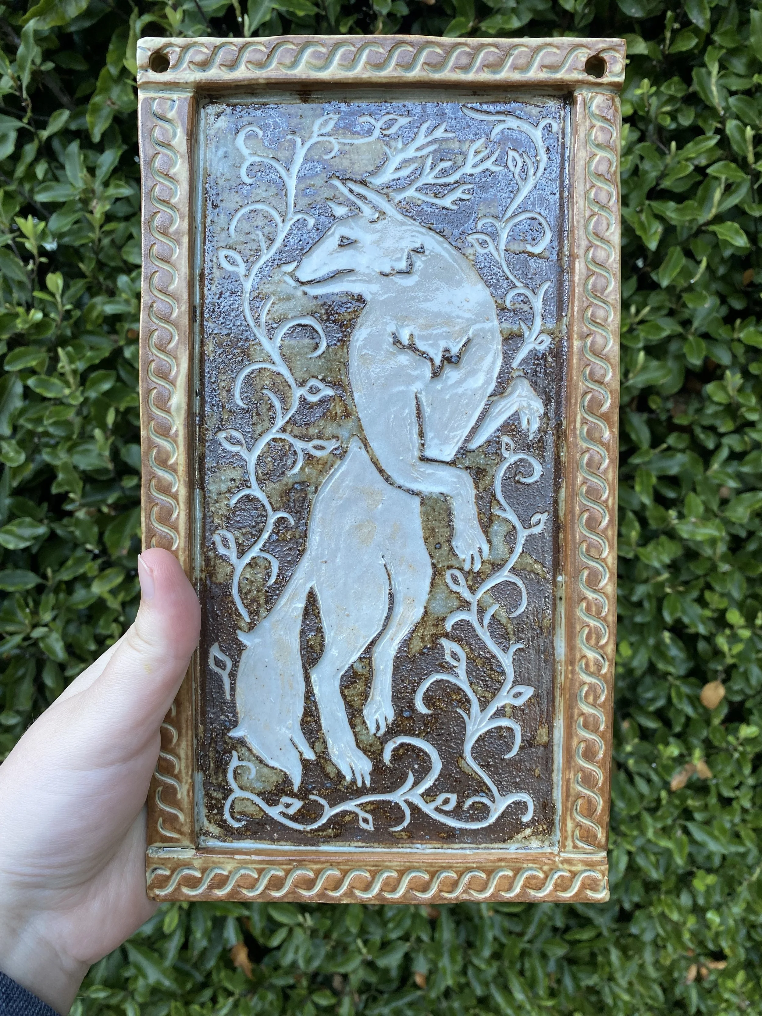 Sgraffito Neva Tile