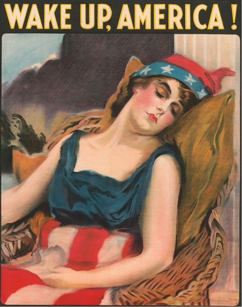 Wake up, America! poster