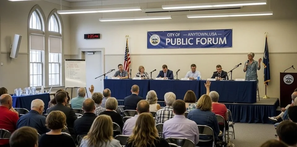 Attend a public meeting