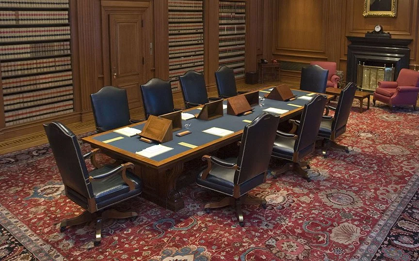 Conference Room of Supreme Court Justices