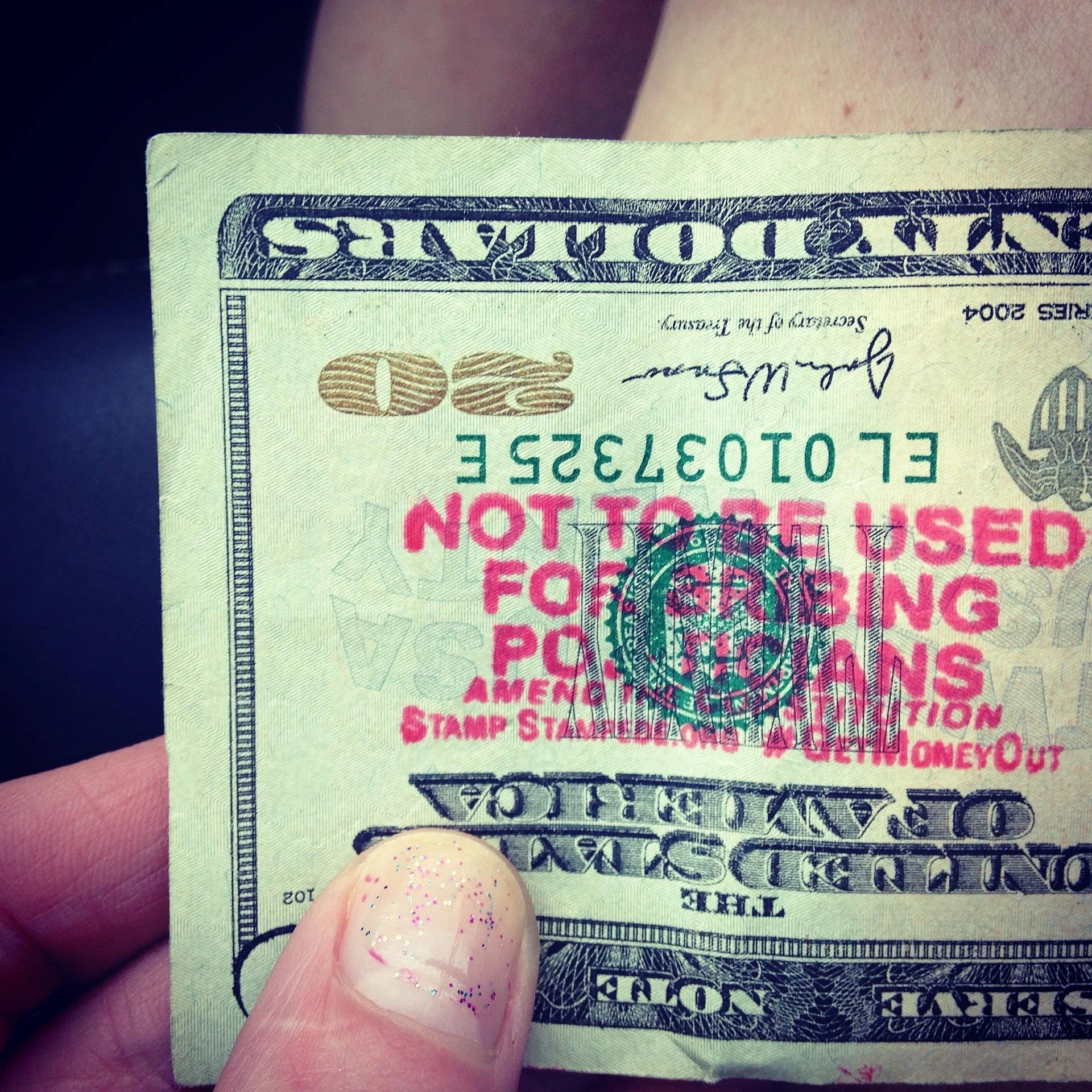 Money Not to Be Used for Bribing Politicians