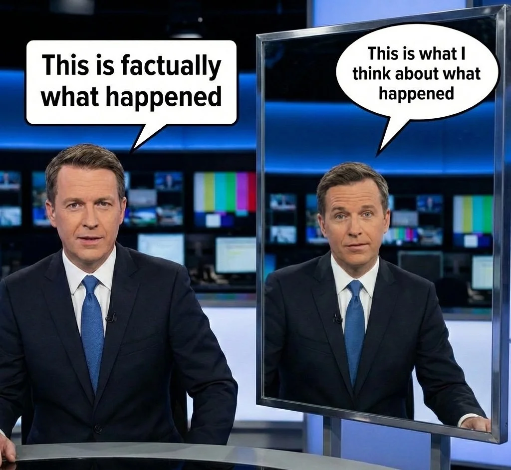 News versus opinion