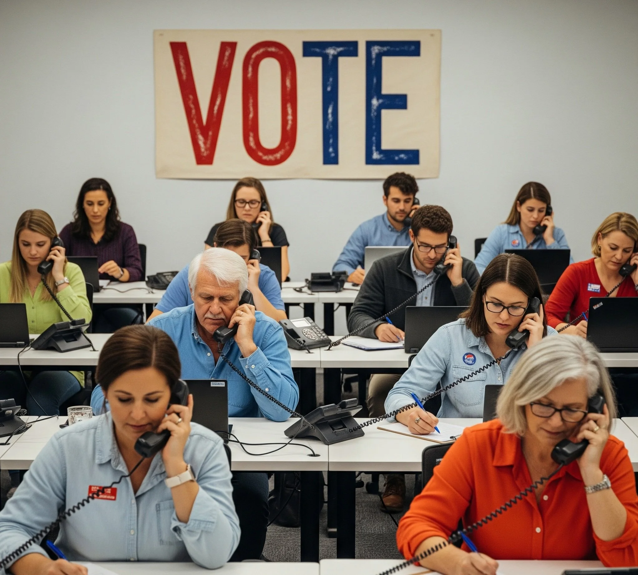 Work on a political campaign