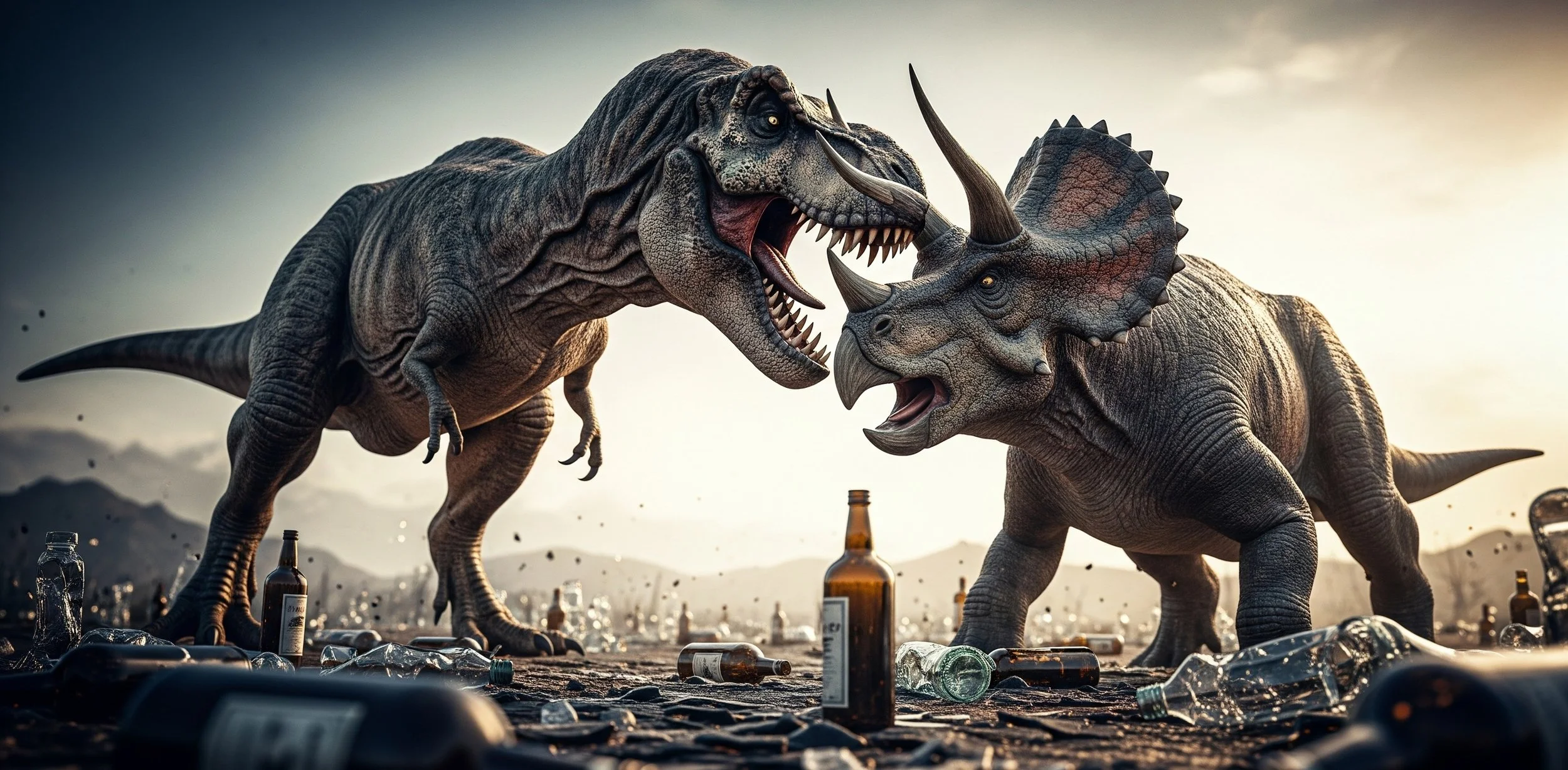 Political parties like drunken dinosaurs