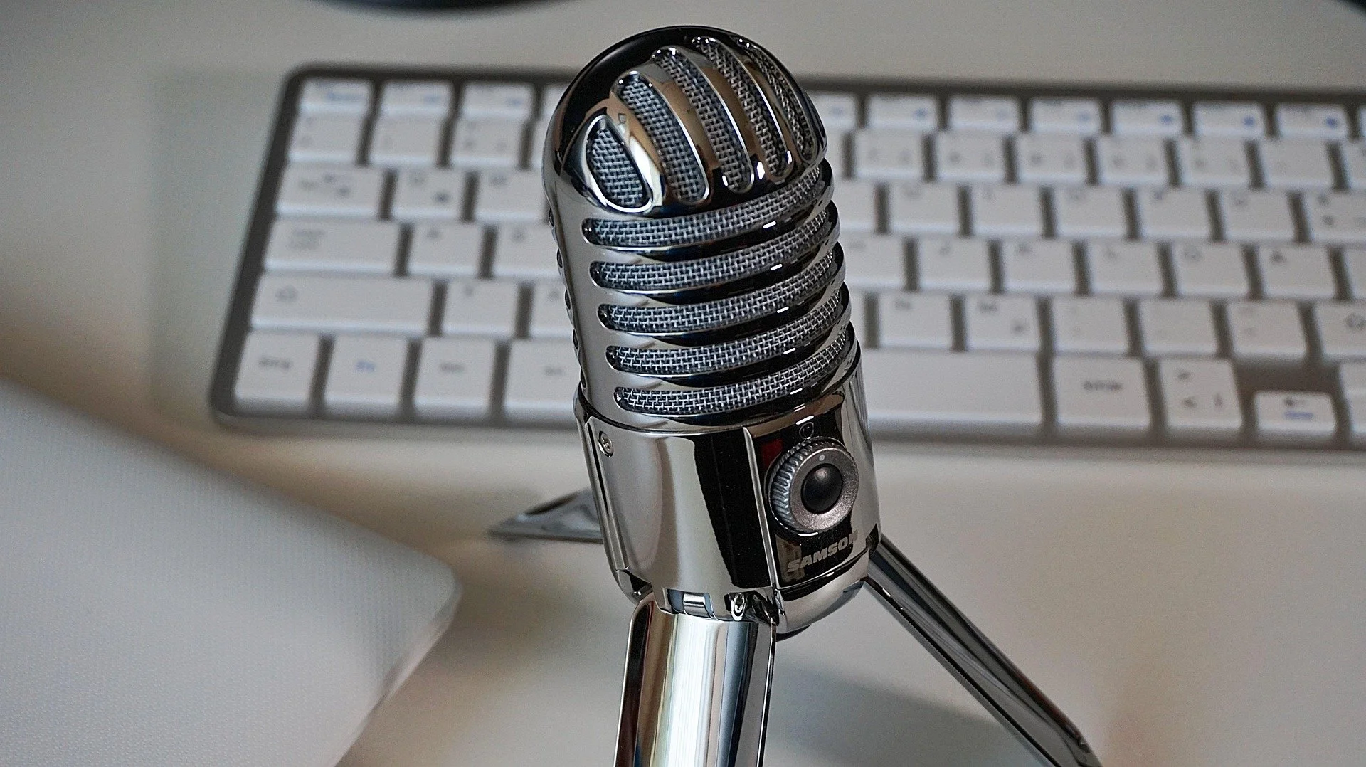 Microphone and Keyboard