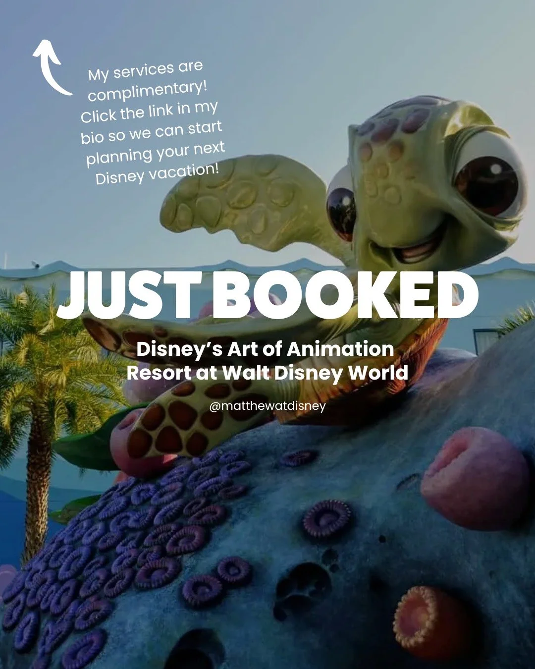 ✨ First 2026 Booking! ✨

I just helped a family of five plan their dream Walt Disney World vacation for next year! 🏰💫 

They&rsquo;ll be staying for a full week at Disney&rsquo;s Art of Animation Resort, with not just one but two rooms &mdash; a Fa