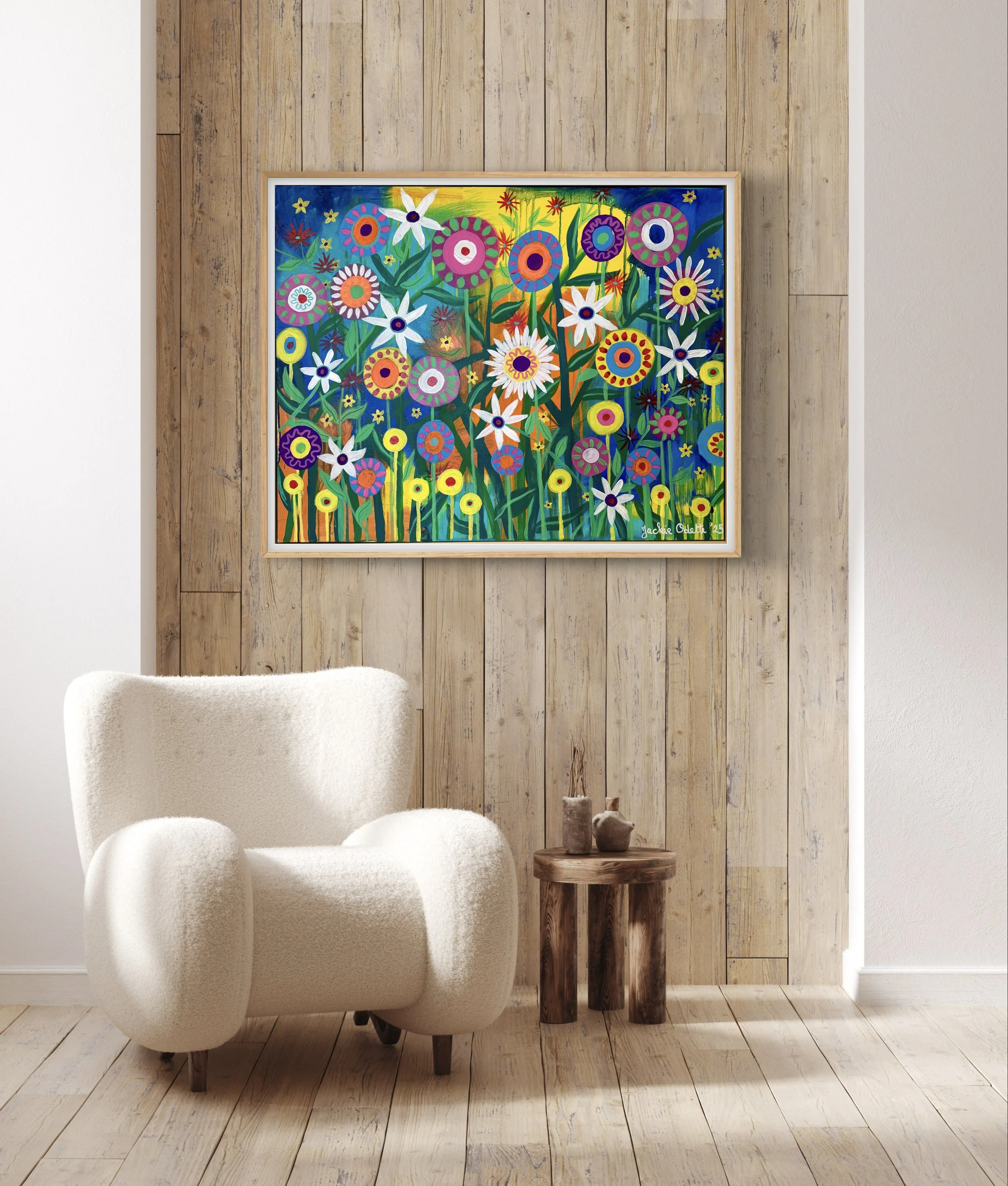 "Floral Jungle" Original Artwork