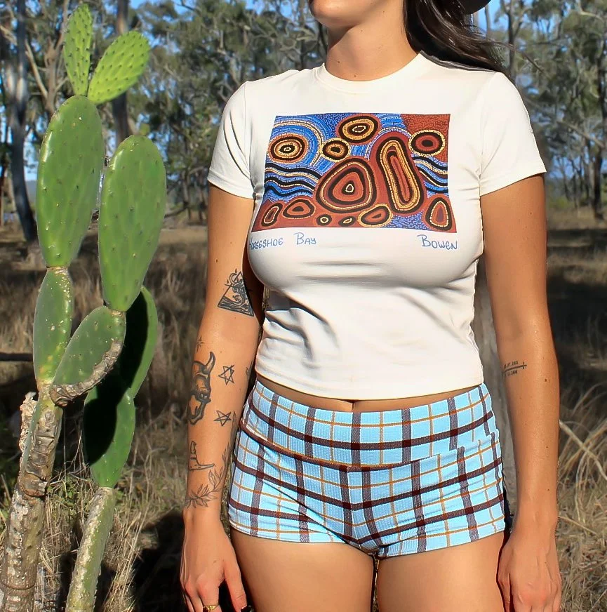 Horseshoe Bay Bodycon Crewneck T-Shirt