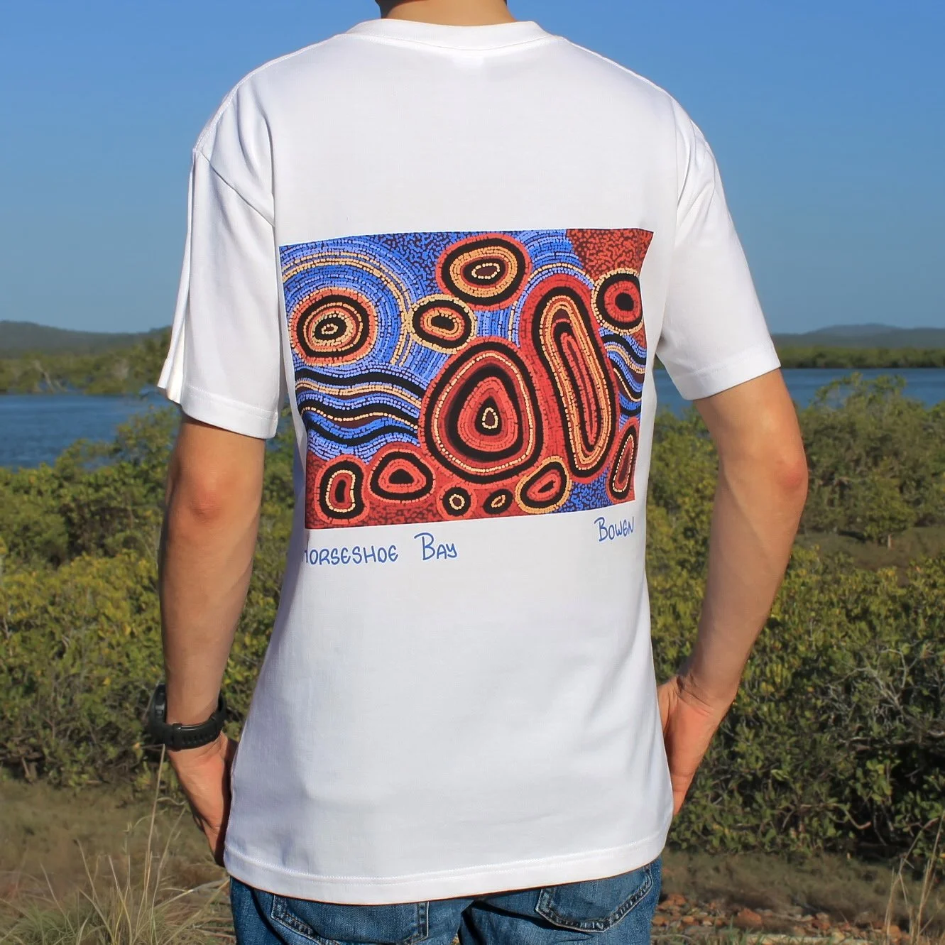 Horseshoe Bay Unisex Oversized Cotton T-Shirt