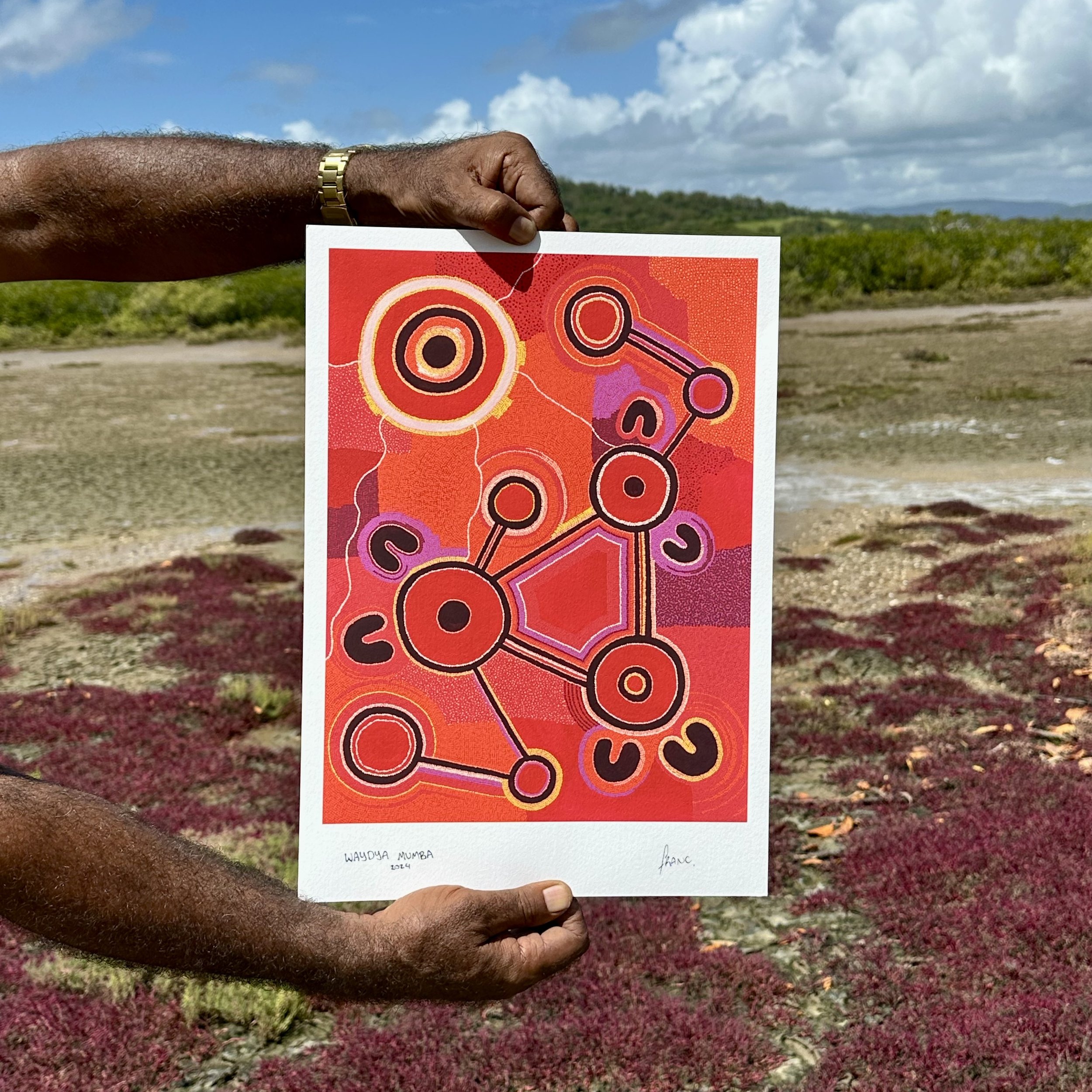 Waydya Mumba - print