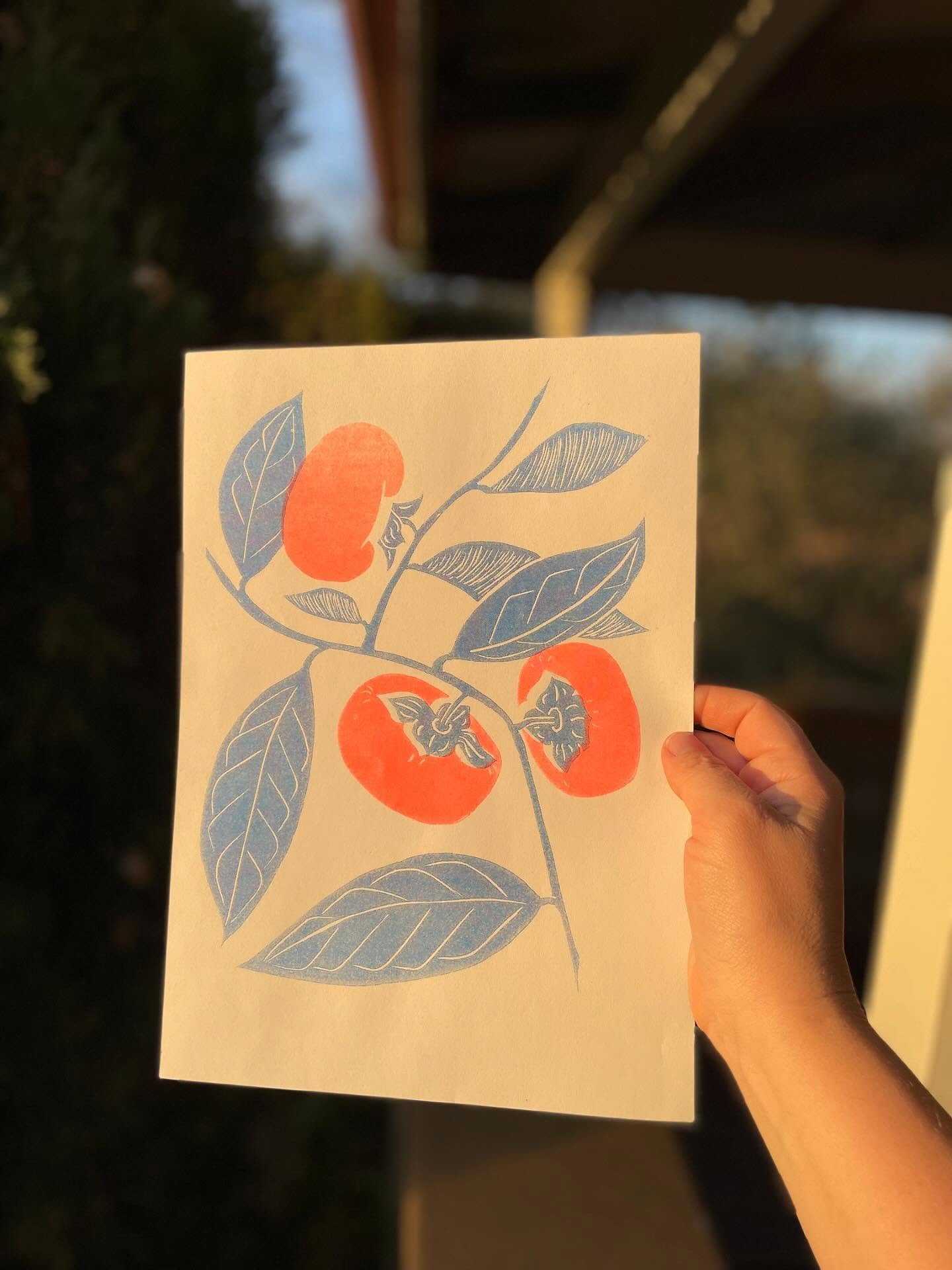 riso persimmons are ready to go home with you!

in fluoro orange and blue eco-friendly ink, these a4 beauties are ready for you to frame at home!

i love how they&rsquo;re perfectly imperfect ❤️

available now in the websh0p my lovelies 

x sally
jcp