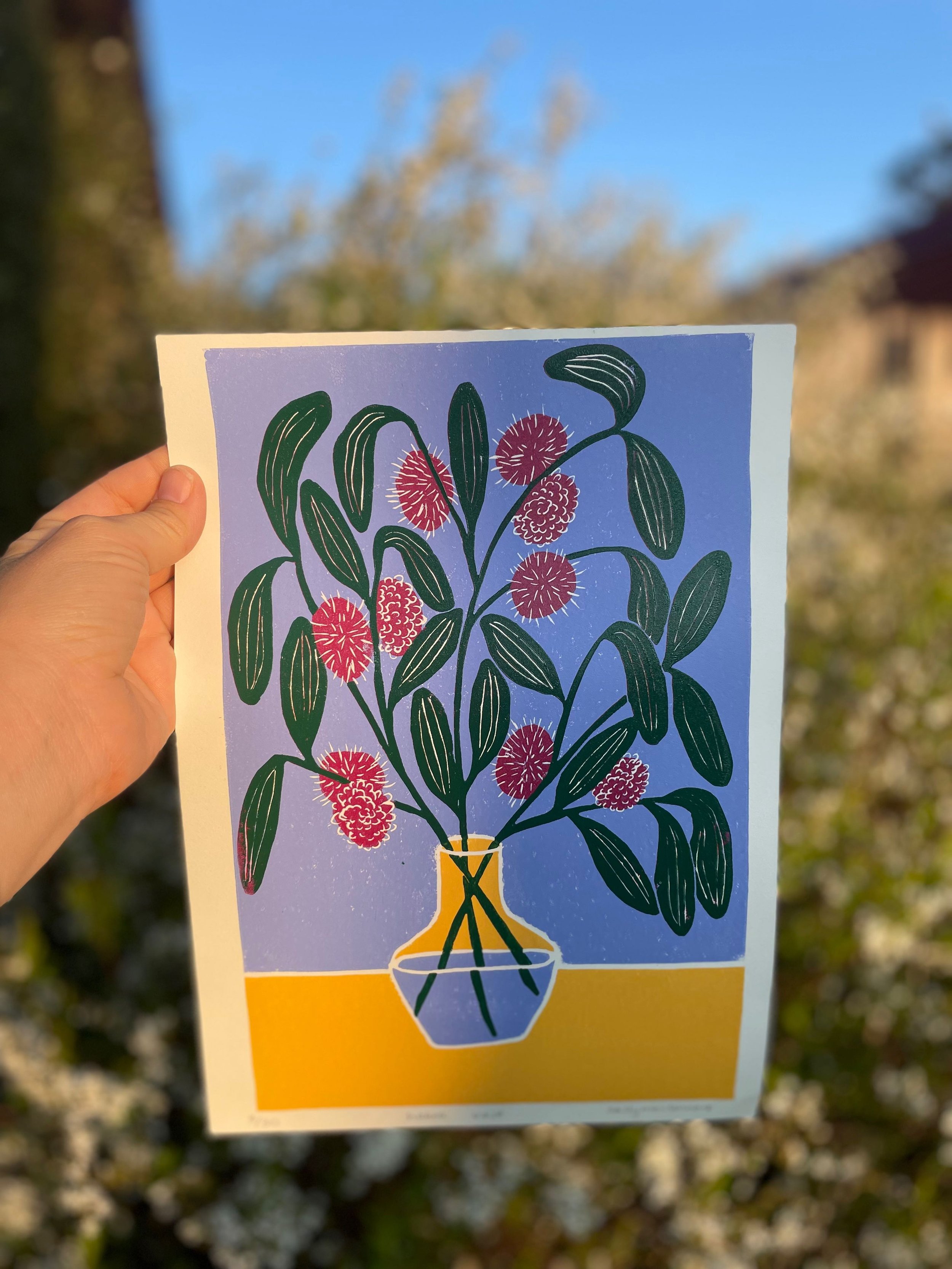 hakea_vase_2_handmade_linocut_art_joy_catalogue_prints_orange_nsw_sydney.jpeg