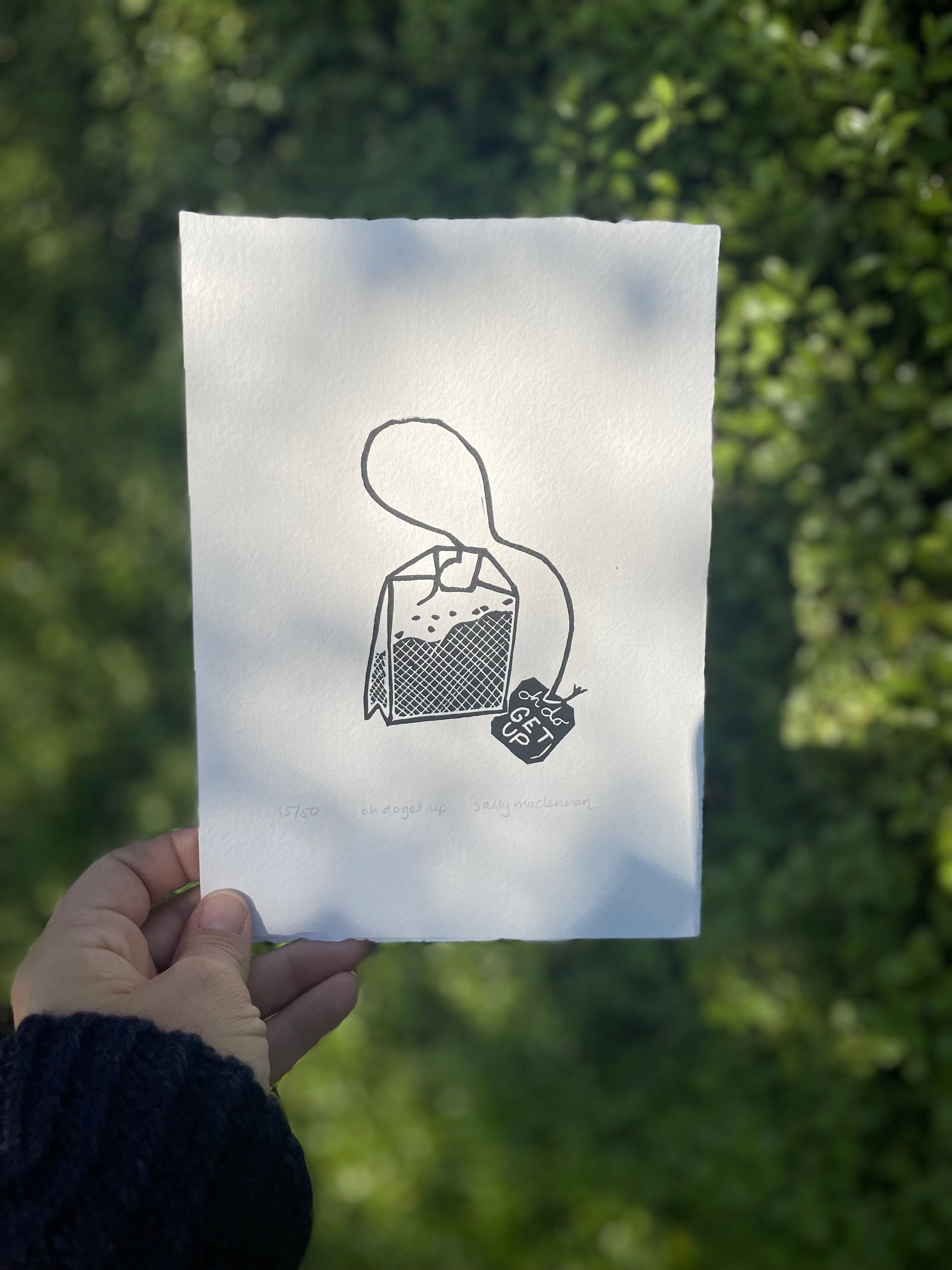 oh_do_get_up_3_lino_print_teabag_graphic_joy_catalogue_prints_orange_nsw_sydney.jpeg