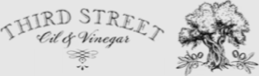Logo for Third Street Ol' Vinegar featuring a tree and decorative text.