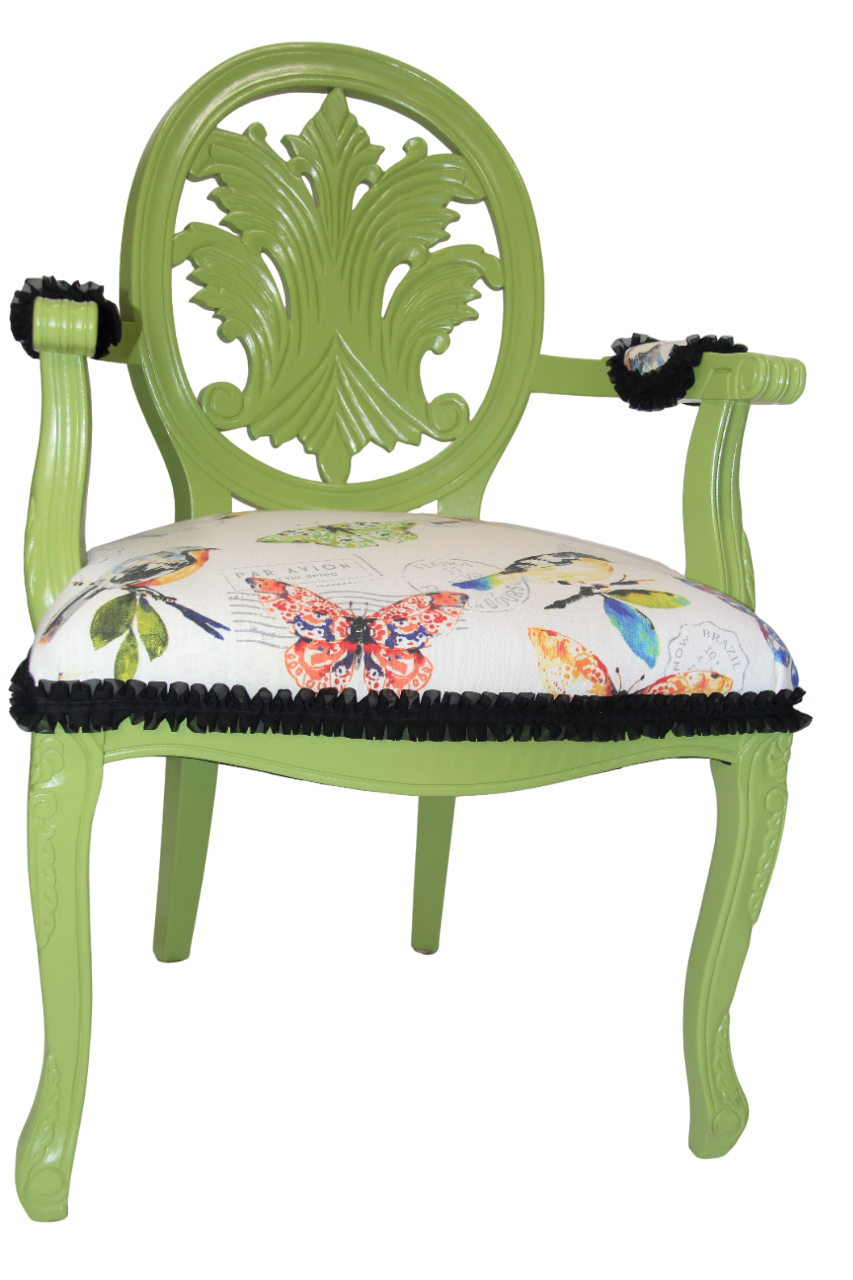 Green Bird Chair Front-Photoroom.png