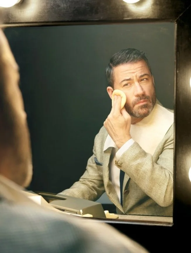 Sometimes Speaking Truth to Power Requires a Little Powder: Jimmy Kimmel  (InStyle)