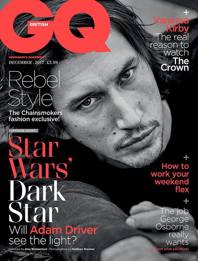 The Millennial Falcon Takes Flight: Adam Driver (GQ)