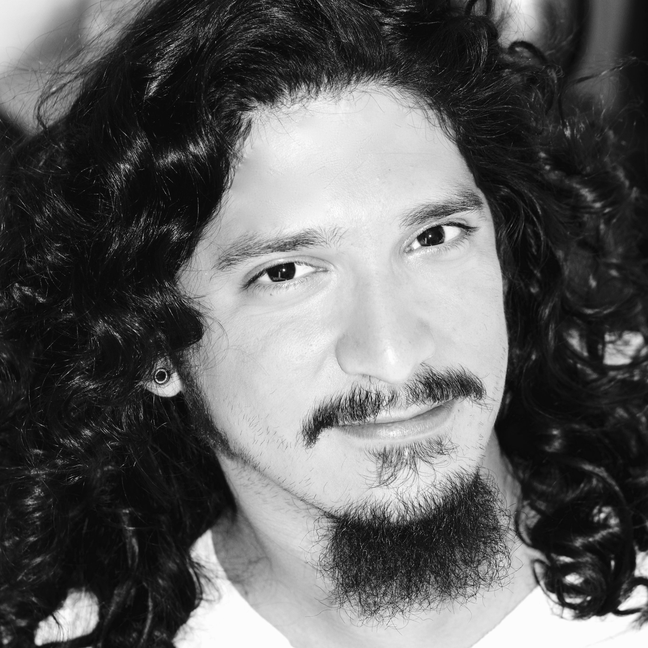 Mens curly cut