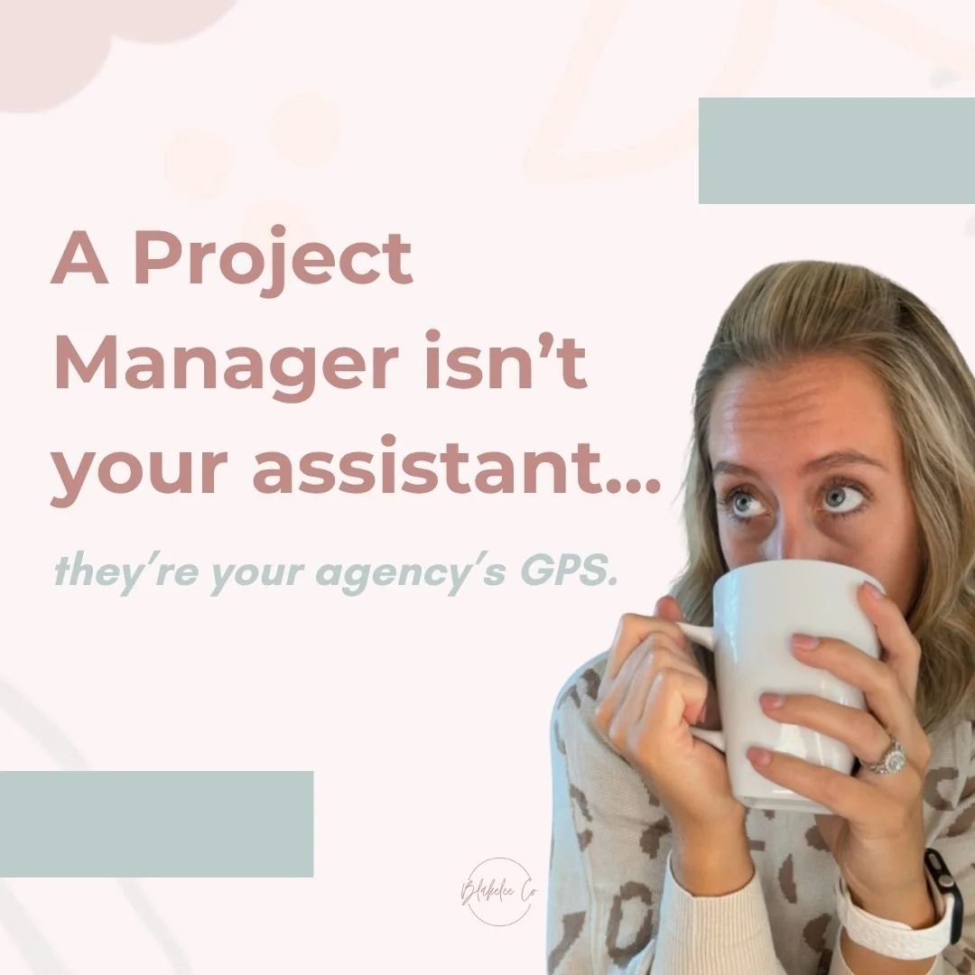 Think of your business like a road trip.

You know where you&rsquo;re headed &mdash; but someone needs to make sure you&rsquo;re not running out of gas, missing turns, or forgetting snacks.

That&rsquo;s me.
Your business GPS.

A Project Manager does