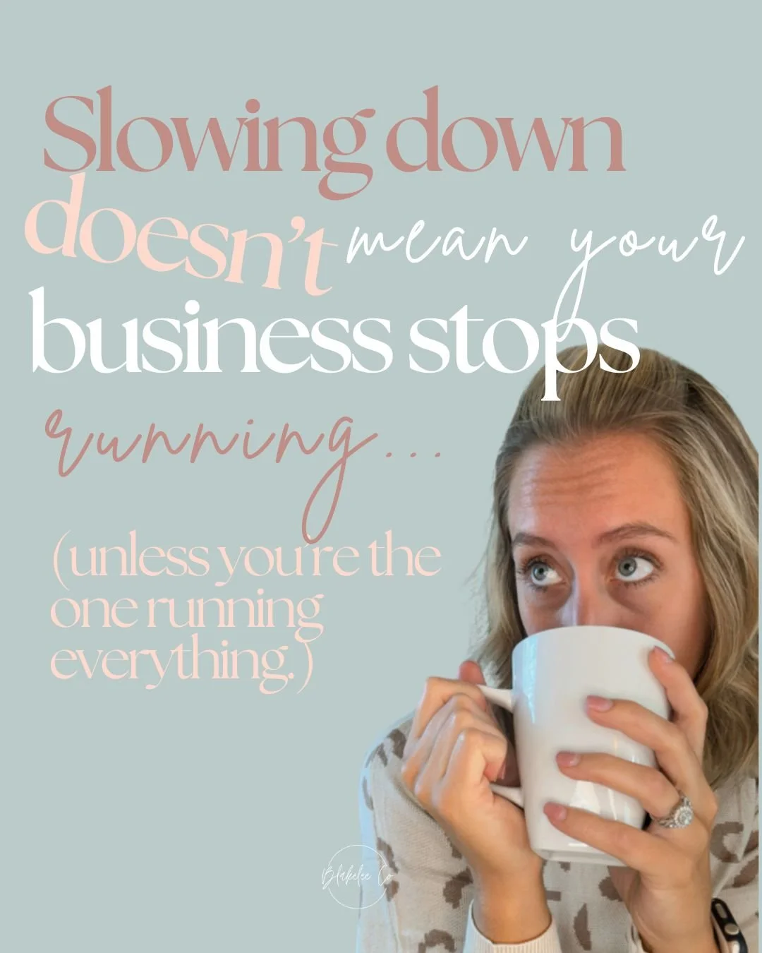 One of my favorite things about December is that it reveals the truth about your systems.

Because when you slow down - even just a little - you can finally see where your business still leans too heavily on you.

If stepping back for a day or two ma