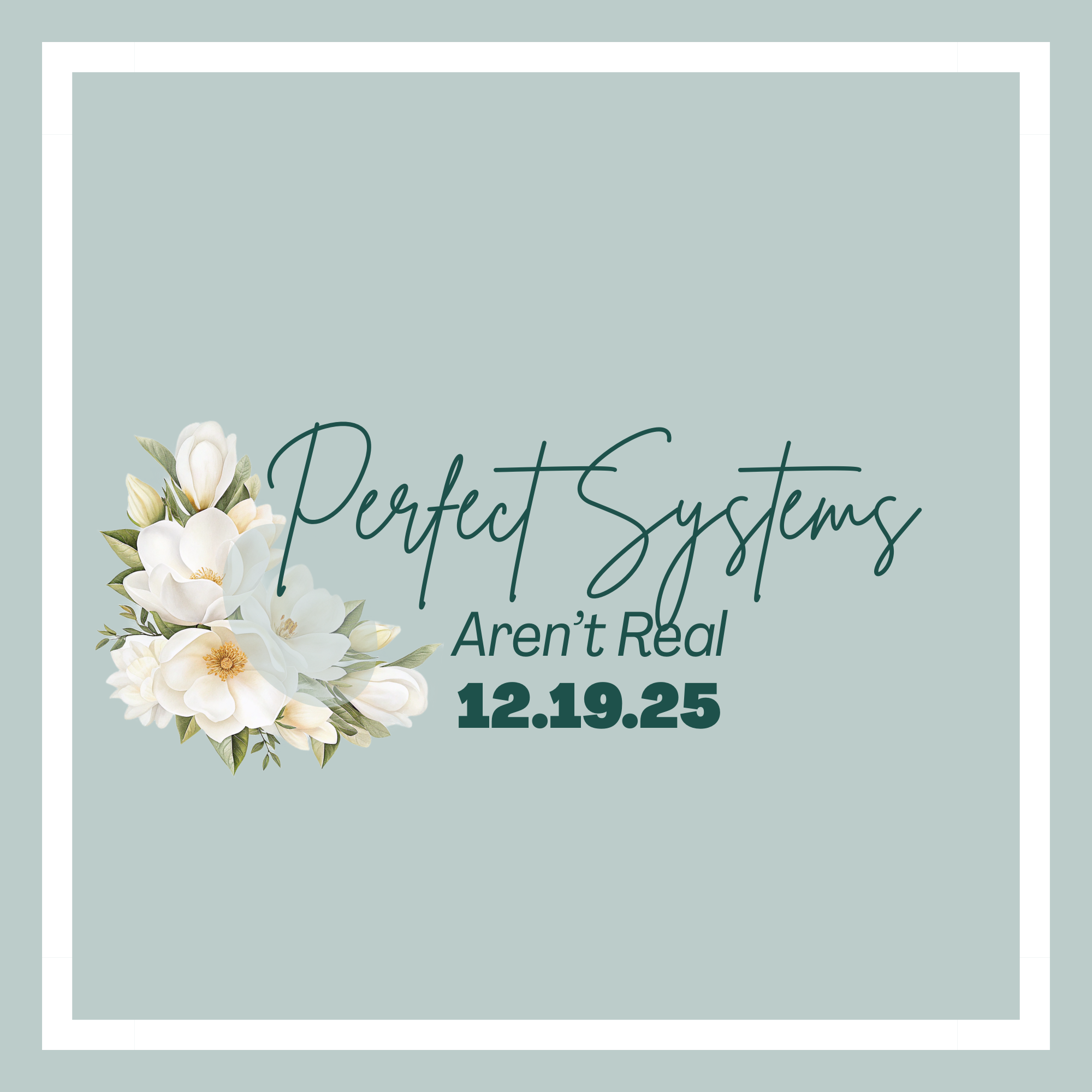 Why I Stopped Chasing the “Perfect” System