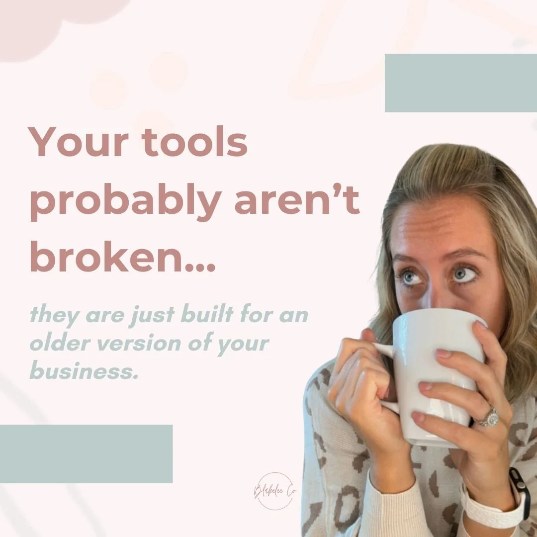 One of the biggest myths I see is people blaming their tools when things start to feel messy or inefficient.

Most of the time, the tool itself isn&rsquo;t the problem.
The structure just hasn&rsquo;t kept up with how the business actually operates n