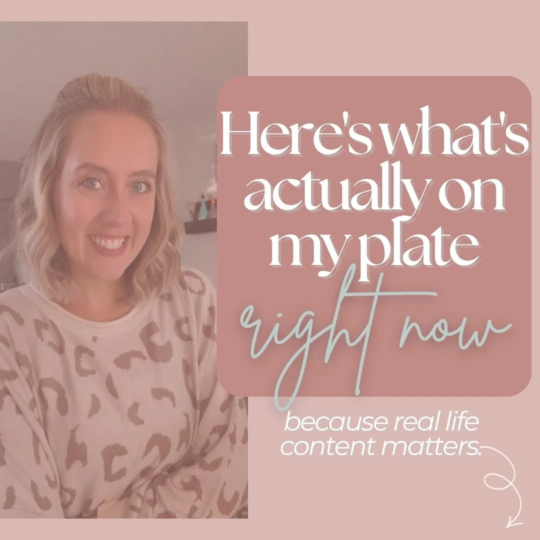 I talk a lot about planning projects. So I figured it was time to show you what that actually looks like in my own world.

Right now I'm juggling:
&rarr; Client work that I genuinely love. Systems that are making my business run without me having to 